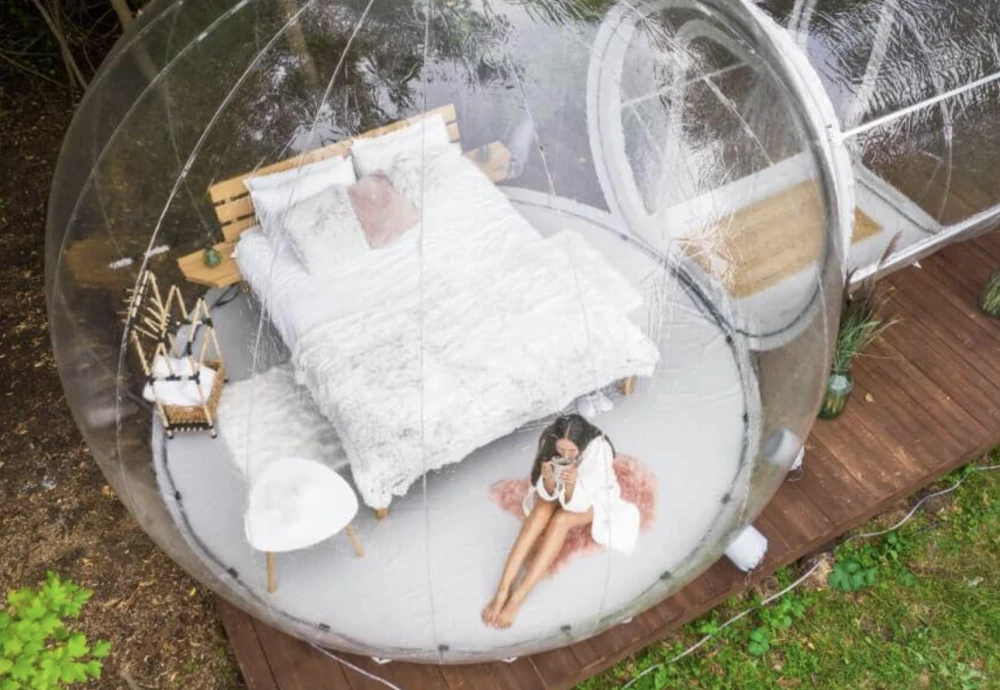 best inflatable bubble tent